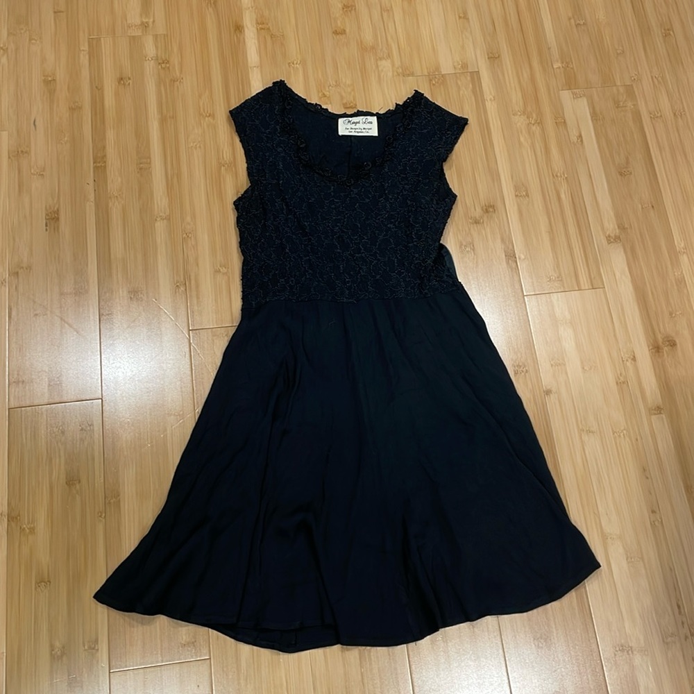 Margot Lea designer Los Angeles black dress